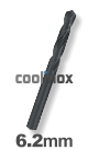 6,2 mm / HSS Spiraalboor - korte uitvoering