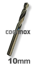 10,0 mm / HSS-E (Cobalt) Spiraalboor - normale uitvoering