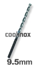 9,5 mm / HSS-E (Cobalt) Spiraalboor - lange uitvoering
