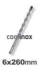 6,0mm x L 260mm / SDS-PLUS HM-tip