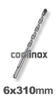 6,0mm x L 310mm / SDS-PLUS HM-tip