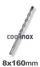 8,0mm x L 160mm / SDS-PLUS HM-tip