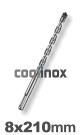 8,0mm x L 210mm / SDS-PLUS HM-tip
