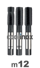M12 x 1,75 (set van 3) - Handtappen HSS-E