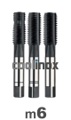 M6 x 1 (set van 3) - Handtappen HSS-E