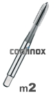 M2 x 0,4 - Machinetap HSS-E (8 procent Cobalt) Metrisch