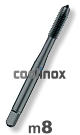 M8 x 1,25 - Machinetap HSS-E PM (Vanadium) Metrisch