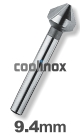 9,4 mm / HSS-E Verzinkfrees 90 graden