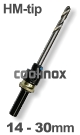 Houder HM-tip gatzaag 14-30 mm
