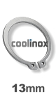 13mm as / verp. 200 st. - DIN 471 1.4122