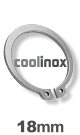 18mm as / verp. 100 st. - DIN 471 1.4122