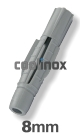 8 x 46mm / verp. 100 st. - plug nylon