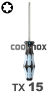 RVS schroevendraaier Torx 15