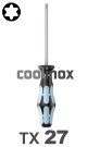 RVS schroevendraaier Torx 27